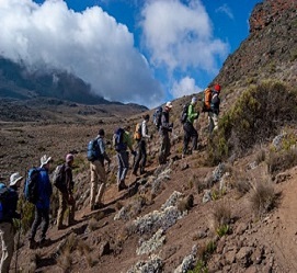 7 days climbing Kilimanjaro Rongai route